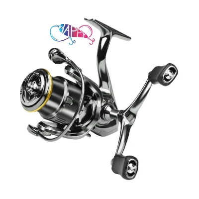 Full Metal Shallow Spool Double Rocker 5.2:1 Drag 7KG 5+1BB Saltwater Freshwater Spinning Fishing Reel Carp Catch Big Fish