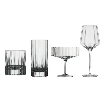 Clear High Glass Long Stem Creative Goblet Steamware Cup Red Wine Glasses