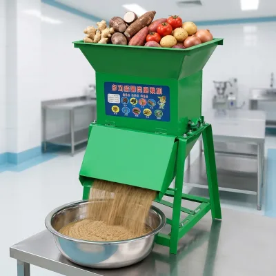 Multifunctional Electric/Gasoline Wet Flour Mill Grinding Various Vegetables Potato Cassava Yam Crusher Starch Flour Production
