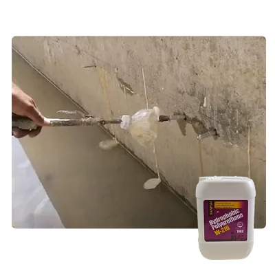 Professional Injection Resin W210 Low Viscosity for Cooling Water Intake Pipe Joint Sealing and Leakage Stopping