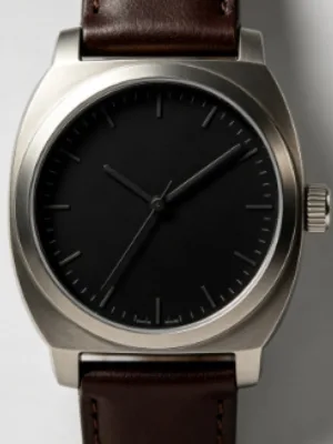 Luxury Automatic Men's 40mm Stainless Steel Case Sapphire Crystal Leather Strap Miyota Mechanical Movement 10 Bar Water