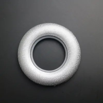 Curtain Clip Rings  Plastic Curtain Drape Sliding Eyelet Rings Decorative Drapery Rings
