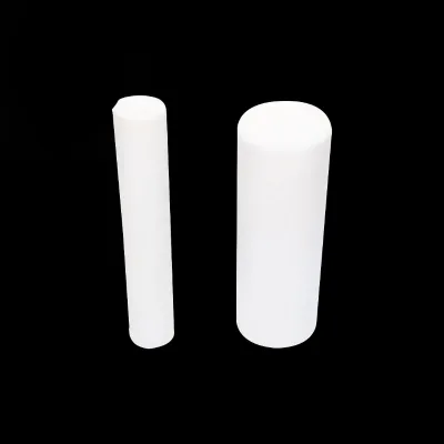 100% Virgin Pure PTFE Extruded Rod Anticorrosive Engineering Hard Plastic PTFE Bar Premium Plastic Rods