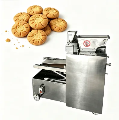 Small Automatic Sesame Peach Crisp Biscuit Making Machine