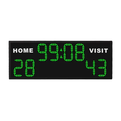 CHEETIE CP42 Brand New Product Yellow Home and Visit Score Keeper Stadium LED Scoreboard Football
