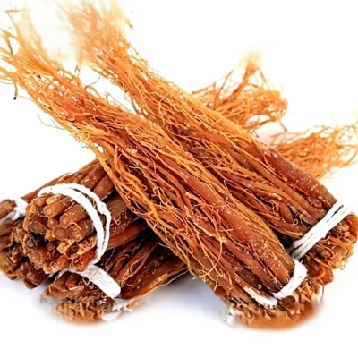 Northeast Changbai Mountain Ginseng Herbal Eight-Year Red Ginseng Floss Dried Sugar-Free 500g New-Season Direct Origin