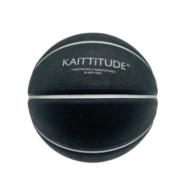 Nice Quality Rubber Size 7 Black Street Ball Basketball Game Training Indoor Outdoor Sports Game Ball