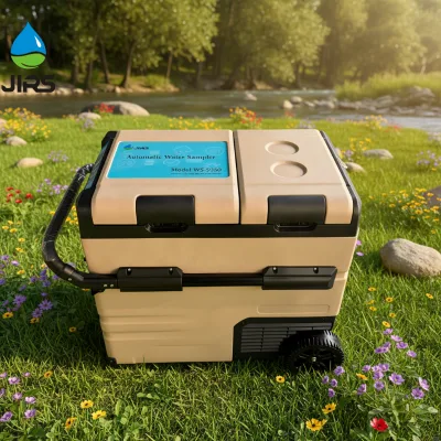 JRIS Automatic 24-Bottle Portable Water Sampler 7-Inch Screen IP55 Rated Reliable Pollution Source Monitoring Model Water Sampling Device