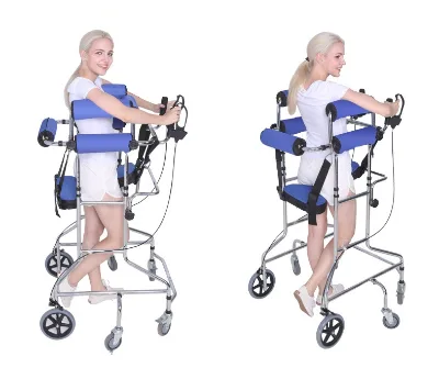 Hemiplegia Walker Cerebral Palsy Child and Adult Walking Aid Walker Hemiplegic Lower Limb Training Standing Frame