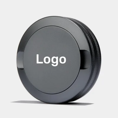 CNC Machining Anodizing Sleek Metal Container SnuffBox Knurled Snus Tin Box Custom Engraved Logo Aluminum Knurling Snus Cans