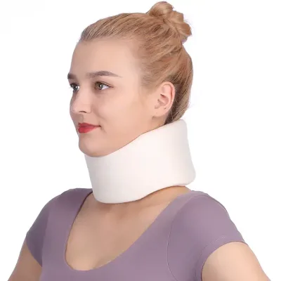 2024 Neck Stretching Stabilizer and Head Neck Brace Cervical Spine Collar for Hiropractice Hospital Support Braces