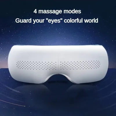 Eye Massager with Heat & Music Foldable Eye Mask Lithium Battery for Eye Care and Migraine Relief