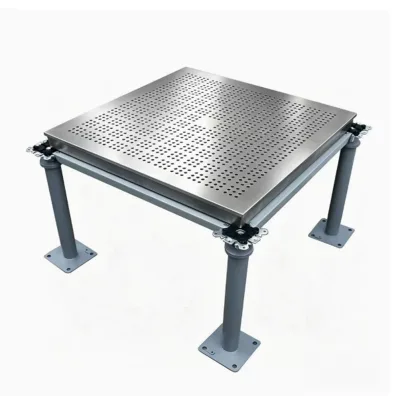 Low Maintenance Durable Wear Resistant Stainless Encapsulated Steel Calcium Sulphate Raised Floor Aluminum Alloy