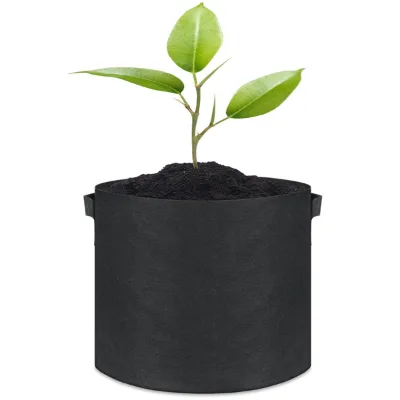 5 Gallons * 5, Vegetable/flower/plant Growth Bag, Plant Fabric Flowerpot with Handle, Suitable for Garden and Outdoor Planting