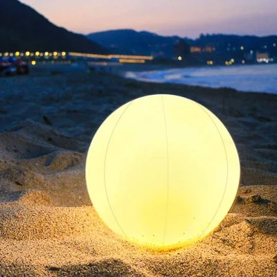 Factory Remote Control RGB Waterproof LED Light Ball/Modern Outdoor Hanging Lighting Ball for Outdoor