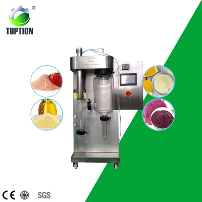 For Hot Sale Stainless Steel 2L PLC Controlled Spray Drying Machine for Egg Albumen Powder Making with Gear System