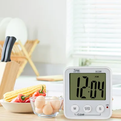 High Quality Kitchen Time Display Warning Screen Electric Cooking Food Meat Kitchen Timer