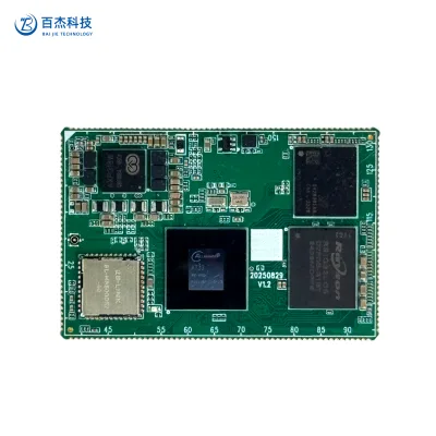 HelperBoard A733 AI Industrial HMI Develop Board with 3TOPS NPU LPDDR5 UFS Android 15 LVDS/MIPI Display for Smart Control Panels