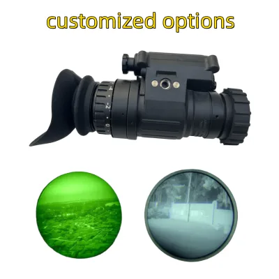Kunguang Manual Gain Control PVS-14 Head Mount Optical Gen 2+ Night Vision Monocular Waterproof 8 Brightness Levels Full Set