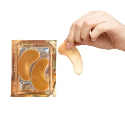 OEM Wholesale 24K Gold Eye Patches Private Label AvailableHydrogel Reduce Wrinkles Eye Mask Dark Circle Removal CE Certified