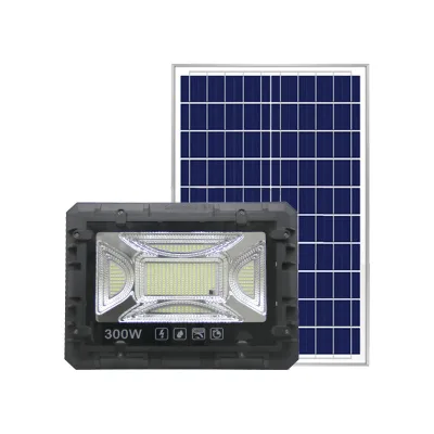 Outdoor Energy Saving Home Courtyard Highlight Night Sensing Automatic Lighting Spot Lamp Solar Panel Solar Flood Light 300W