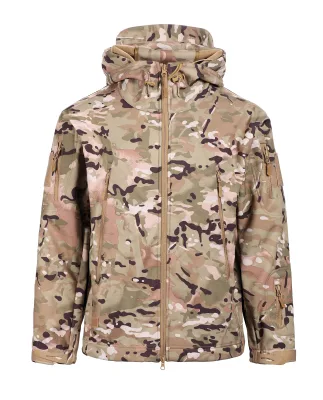 Fashionable Anti Drop Enhanced Stability Adapt to Humid Weather Technology Fabric Breathable Mens Tactical Jacket