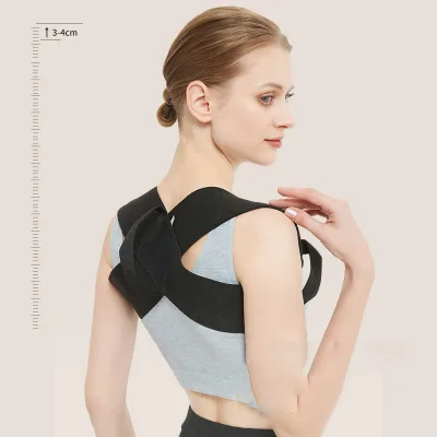 Shoulder Strap Correction Back Brace Shoulder Protection Straight Back Chest Back Breathable Correction Posture Training Strap