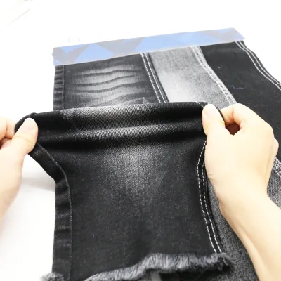 Good Jeans Denim Fabric in rainbow Stretch Jeans Fabric High Quality