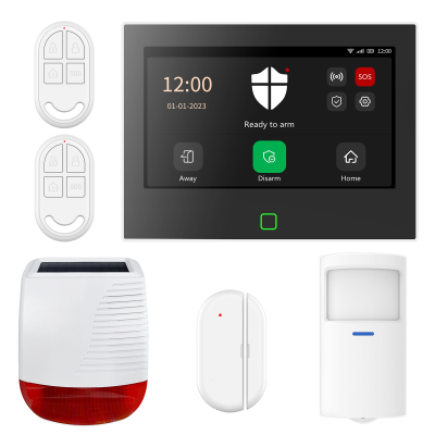 CPVAN Lora Version 4G+WIFI Security System up to 500 Meter Connection Burglar Lora Tuya Home Alarm System