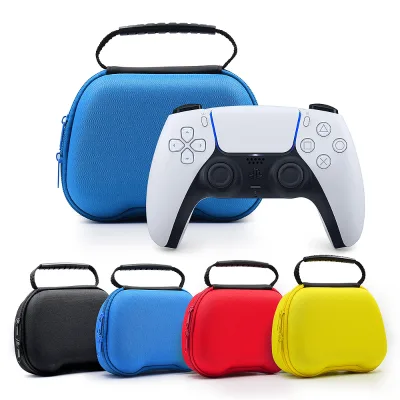 Carry Case for PS5 Game Controller Portable Game Controller Case Fit for Switch Pro/PS4 Controller Storage Bag