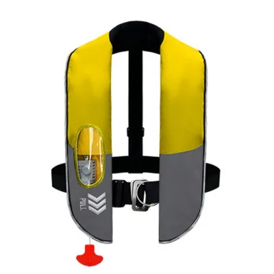 CE/ISO 12402 Approved Marine Offshore Work Flood Rescue 150N Life Jacket Vest Self-inflate Inflatable Life Jacket