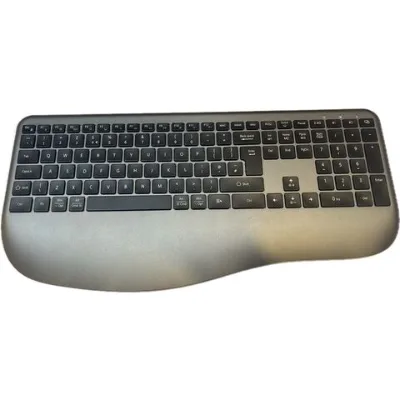 Unlock Efficiency with the Ultimate Ergonomic 2.4G Wireless + Bluetooth Membrane Keyboard