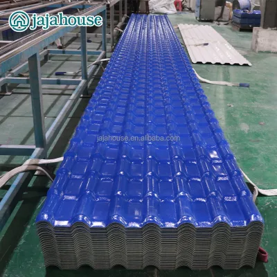 Lamina Teja Impermeable ASA PVC Waterproof Roof Tiles-Modern Design Bamboo Shape Hotel Use Durable & Fireproof 5+ Year Warranty