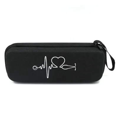 Custom EVA Zipper Storage Case Portable Nurse Stethoscope Case for Littmann Medical Stethoscopes Organizer Bag