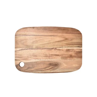 Acacia Wood Portable Cutting Board 10" X 8" Cutting Board with Handle for Promotional & Business Gifts