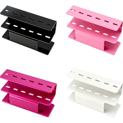 Lash Station Organizer Rack 6 Holes Tweezer Display Stand Professional Eyelash Extension Accessories Holder for Lash Cart Tour
