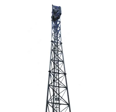 4g wireless outdoor tv cell phone communication satellite microwave radio antenna lattice tower 4 leg angular tower