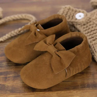 Baby Girls Retro Style Princess Shoes Breathable Magic Tape PU Soft Sole Toddler Walking Shoes