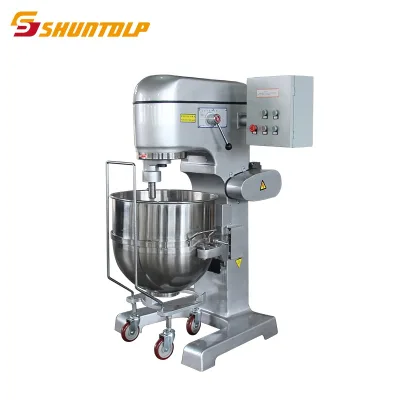 60L Muti-function Bakery Mixer Heavy Duty CE Certificate Free Standing Commercial Planetary Egg Mixer with Lifter