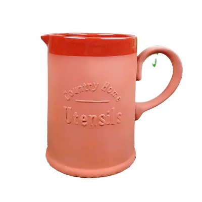 Terra Cotta Sangria Pitcher (1.3 Quart/1.5 Liter Capacity) Wholesale