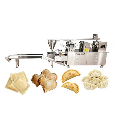 Industrial Automatic Motor-Driven High Capacity Food Grade Stainless Steel High Empanada Filling momo Shaping Shumai Spring Roll