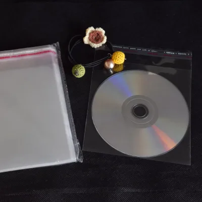 Sealable 14mm DVD Case PE/ OPP Poly Bag