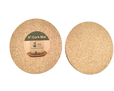 4 Inch Cork Mat Sustainable Durable Protecting Tables