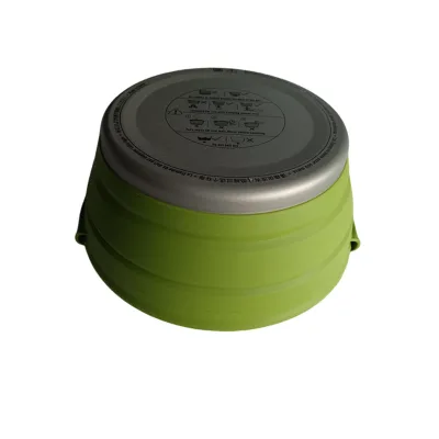 New Arrival Sport and Outdoor Camping Cooking Silicone Collapsible Pot
