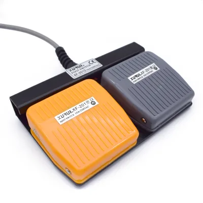 Pedal Foot Switch with Safe Cover China Supplier / 250vac Drill Machine Foot Switch / Electric Control Foot Switches