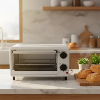 9L Table Top Mini Electric Cake Oven Small Electrical Home Baking Toaster Oven with Mechanical Knob