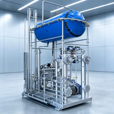 Top Quality Carbon Dioxide Gas Machine 1.2t Drikold Tail Gas Mini CO2 Machine for Reaction Gas