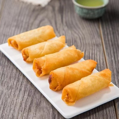 Frozen Vegetable Spring Roll Top Quality Frozen Baked Food OEM Chinese Box Korean Food Products From Korea Sweet 9 Kg Food Spicy