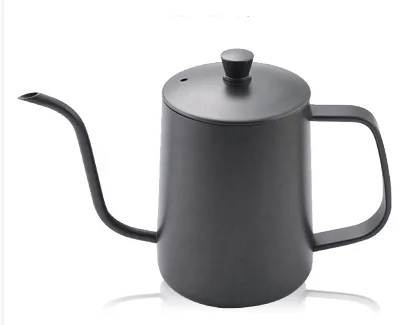 Modern 350ml 600ml Stainless Steel Gooseneck Coffee Pot With Drip Coffee Maker for Home Use