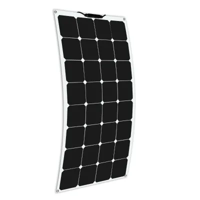 Glory Solar 100 Watts Semi Flexible Solar Panel With Certification Europe Semi-flexible Solar Panel